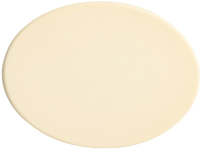 블루마마 모두아이 컬러 무지 흡착식판 뚜껑 플레이트, 버터, 1개