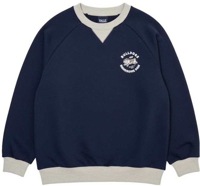 예일키즈 예일 핸섬댄 써클 로고 맨투맨 YJCTMTE33353