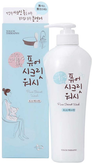 과일나라 퓨어 시크릿 워시 여성청결제 베이비향, 500ml, 1개