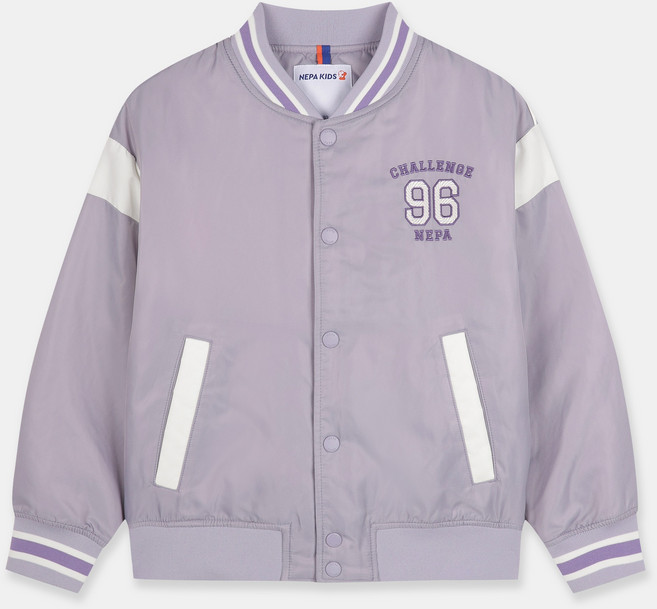 네파키즈 패딩 바시티 봄버자켓