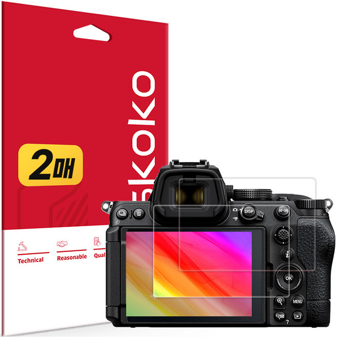 Skoko Nikon Z5 II 超高畫質原色AR液晶保護貼 2片組, 1套, 單一商品