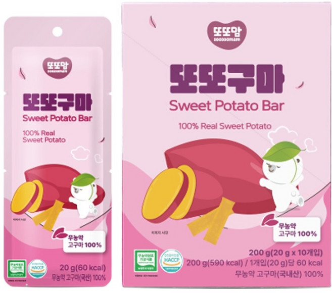 또또맘 또또구마 10p, 1개, 200g