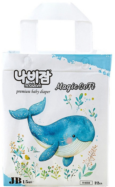 nabizam Magic Soft 褲型紙尿褲 男女通用, Jumbo(2XL), 22張