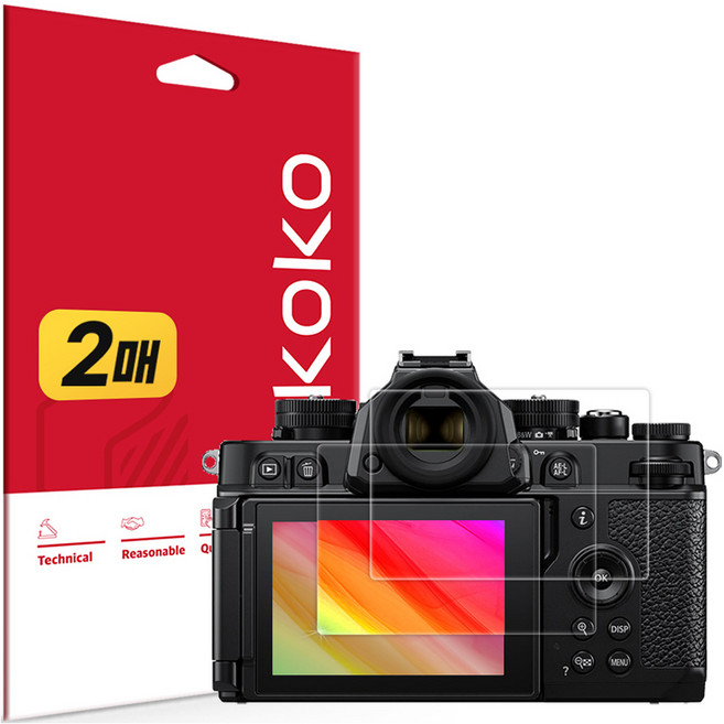 스코코 니콘 Zf 40/2 (SE) KIT 초고화질 트루컬러 AR 액정보호필름 2p 세트, 1세트