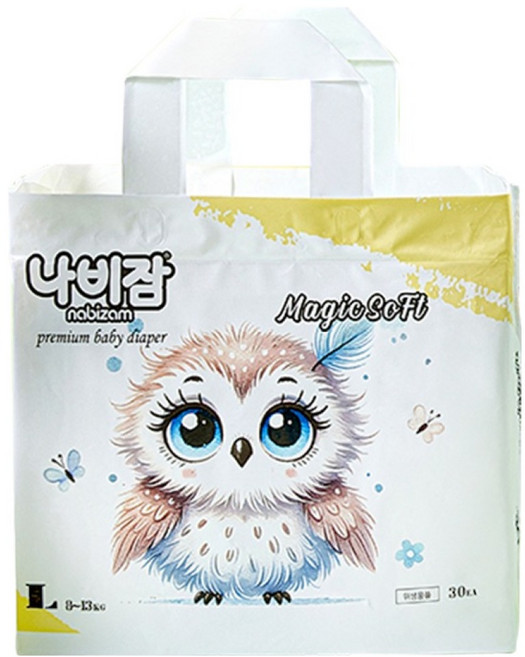 nabizam Magic Soft 褲型紙尿褲 男女通用, 大型(L), 30張