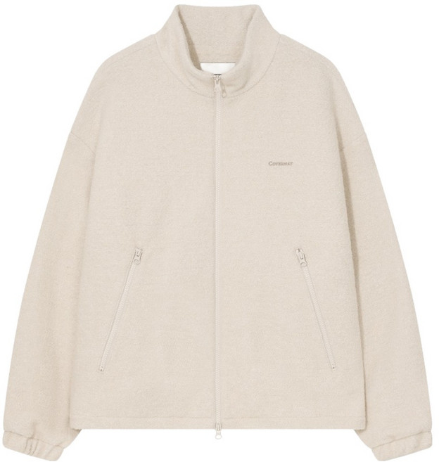 커버낫 남성용 울 집업 오버핏 자켓