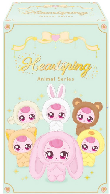 Catch Teenieping 哈啾萍 動物系列 驚喜絨毛鑰匙圈, 1個, 170mm, 隨機出貨