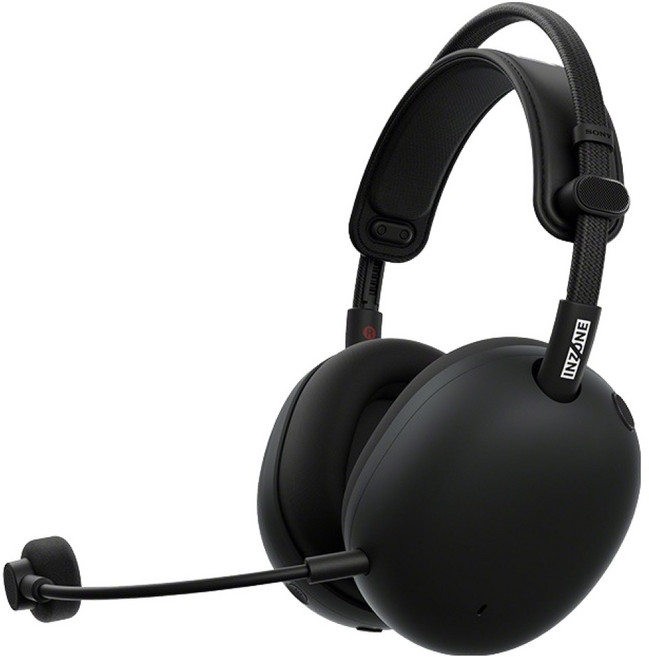 소니 인존 H9 2 노이즈캔슬링 무선 게이밍 블루투스헤드폰, 블랙, WH-G910N