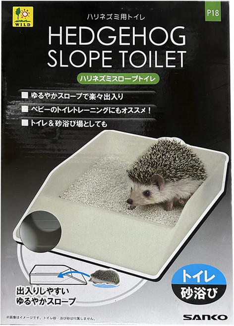 SANKO WILD 剌蝟專用便盆 P18, 1個, 120g
