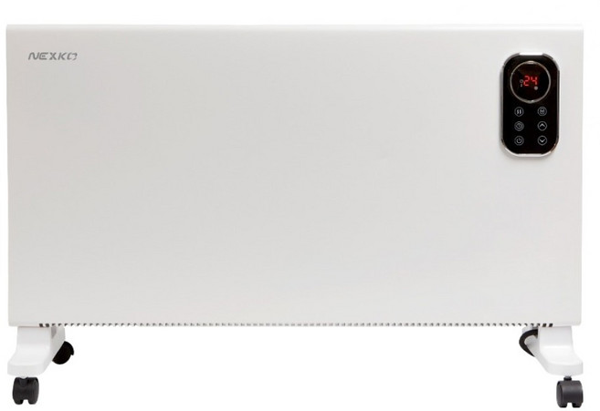 넥스코 한솔일렉트로닉스 컨벡터 전기히터 2000W, NKH-C2000SW, 화이트