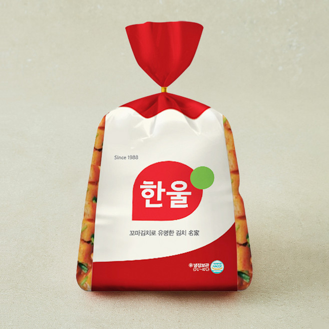 한울 실비깍두기, 1kg, 1개