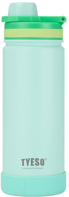 TYESO 泰碩 304不鏽鋼便攜兒童保溫水壺, 1個, 嫩芽綠, 600ml