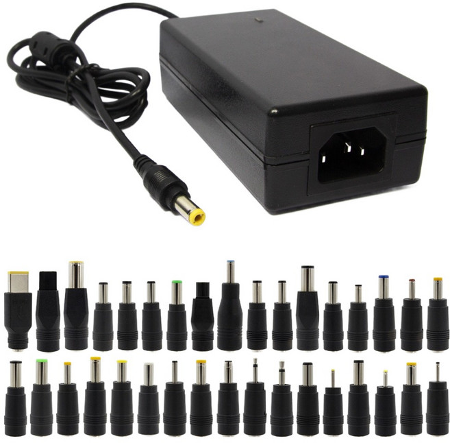 HDtop 韓國製 19V 3.42A 多功能適配器 + 34種轉接頭套組, HT-AD103, 1個