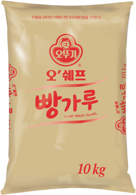 오뚜기 오쉐프 빵가루, 10kg, 1개