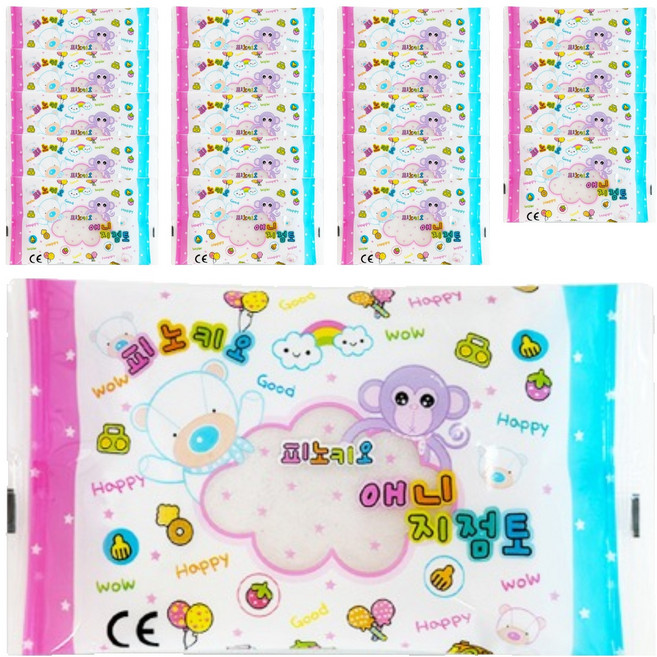 토단교재 피노키오 애니 지점토 210g, 20개, 하양