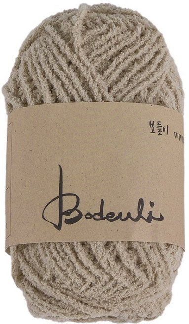 청송뜨개실 보들이 인형실 수면사 뜨개실, 336 베이지, 1개