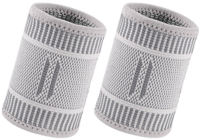 YORI優里 石墨烯發熱護腕 2個, 灰色