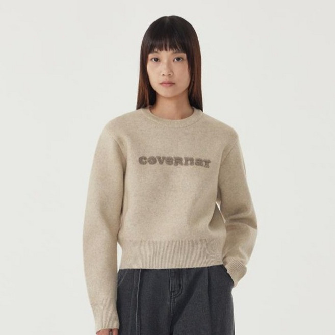 COVERNAT WOMAN 女款Cooper標誌針織衫