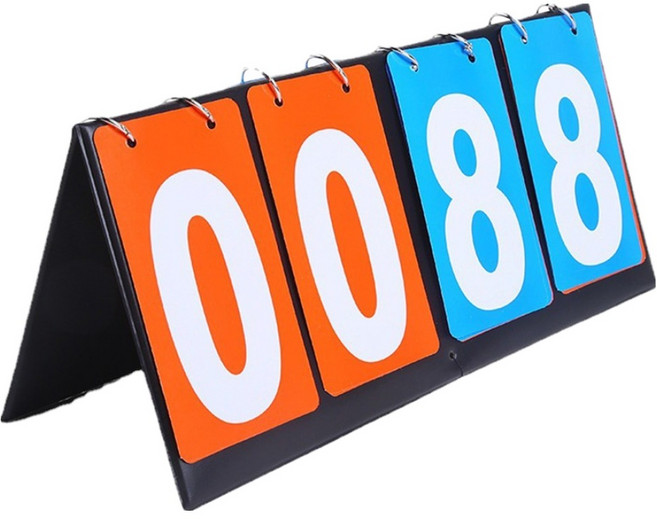 마메 다용도 스포츠 점수판 스코어보드, 레드 + 블루, 1개