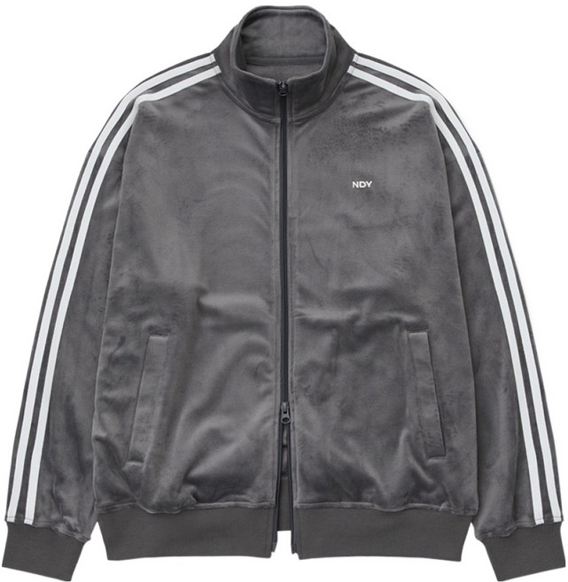 널디 남녀공용 유니 벨로아 트랙 탑