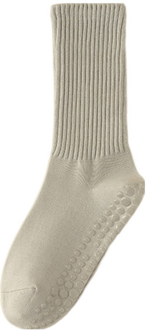 노크노크 필라테스 요가 스포츠 양말, 그레이, 1개