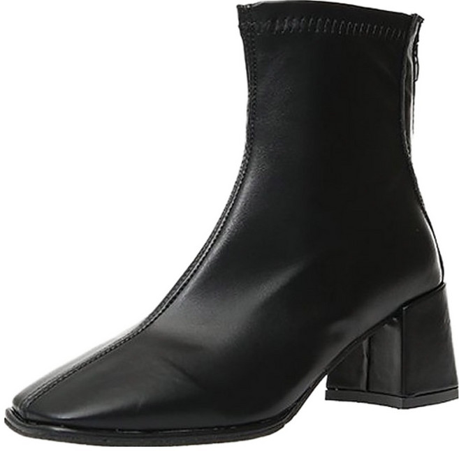 슈즈앤 여성용 통굽 삭스 앵클부츠 sn590