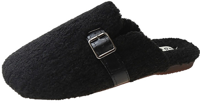 슈즈앤 여성용 방한 뽀글이 슬리퍼 sn678