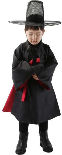 로로샤 아동용 꼬마 저승사자 한복 코스튬