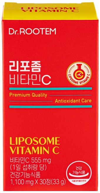 닥터루템 정품 리포좀 비타민C, 30정, 33g, 1개