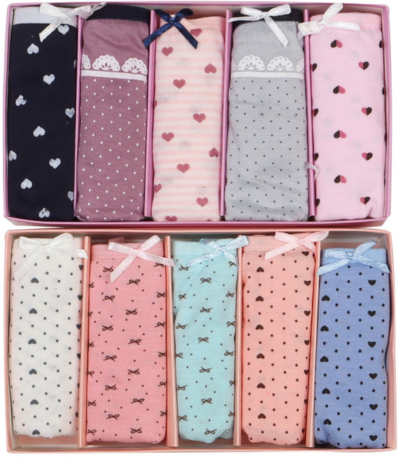 이너스토리 주니어용 면스판 삼각 팬티 430 5종 + 440 5종 세트