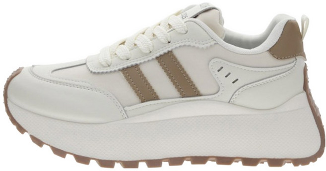 단골언니 여성용 키높이 통굽 랭크 스니커즈 5cm