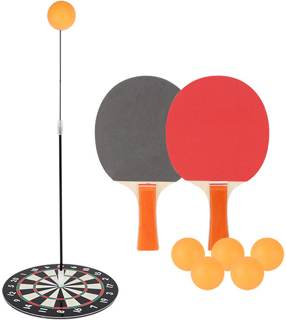 비바로 셀프 탁구 연습 세트, 1세트, Viva, 혼합색상