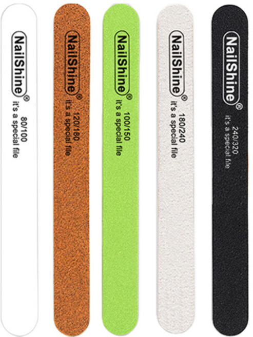 OON 폴리싱 우드 파일 5종 세트, 1세트