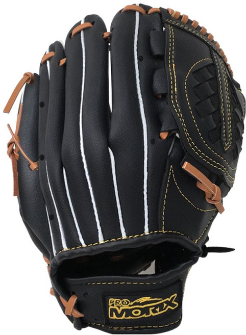 프로모릭스 꾸미는 올라운드 일고 야구 글러브 우투용, 블랙, 1개