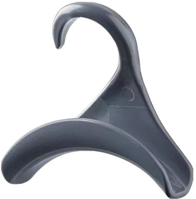 소소하우스 두꺼운 핸드백 가방걸이 모자 스카프 넥타이 다목적 옷장 정리 걸이, 그레이, 10개