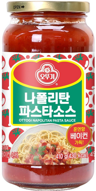 오뚜기 나폴리탄 파스타소스, 410g, 1개