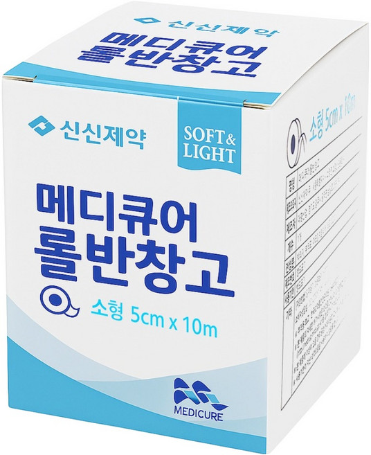 메디큐어 롤 반창고, 1개입, 1개