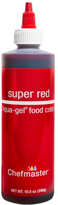 셰프마스터 리쿠아젤 수용성 식용색소 슈퍼레드, 298g, 1개