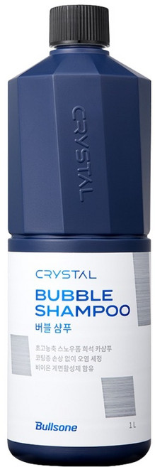 불스원 뉴 크리스탈 버블 샴푸, 1L, 1kg, 1개