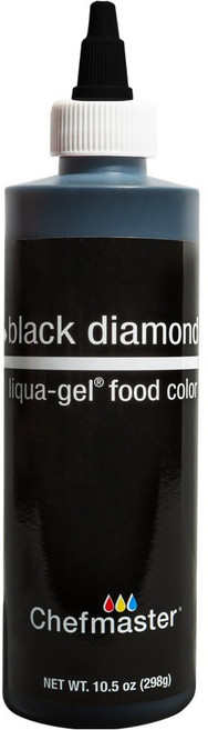 셰프마스터 리쿠아젤 수용성 식용색소 블랙다이아몬드, 298g, 1개