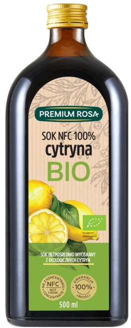 프리미엄로사 유기농 원액 레몬즙, 500ml, 1개