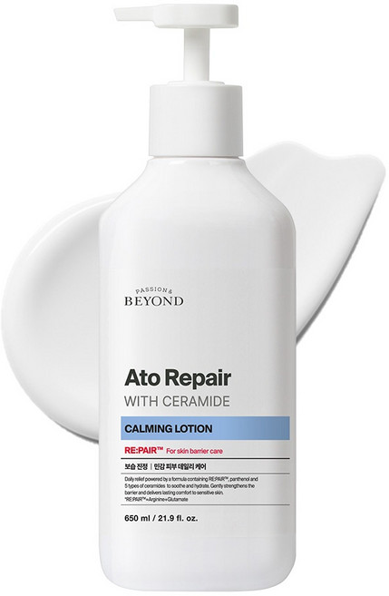 PASSION&BEYOND 神經醯胺舒緩修護乳液, 650ml, 1個