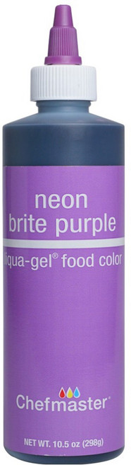 셰프마스터 리쿠아젤 수용성 식용색소 네온브라이트퍼플, 298g, 1개