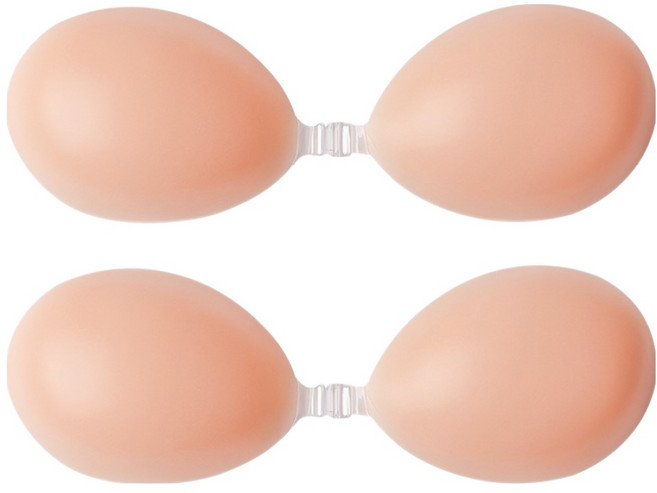 뷰티인뷰티 웨딩 니플 접착형 실리콘 누드브라 2p