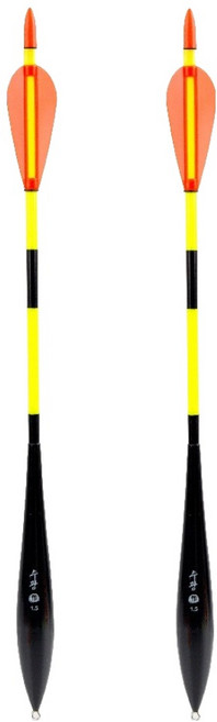 999피싱 비자립 바다 날개 숏타입 전자 수제 장타 막대찌 2호, 블랙, 2개