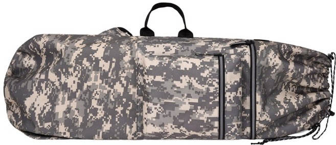 KOVIRA 다용도 스케이트보드가방, 그레이카모, 1개