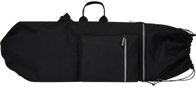 KOVIRA 다용도 스케이트 롱보드타입 가방, 블랙, 1개