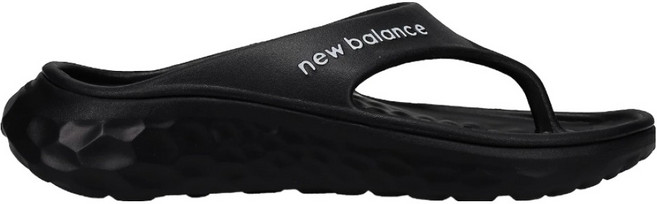 New Balance 女款 Fresh Foam B楦拖鞋 SWTFFTD1, 黑色, 25cm