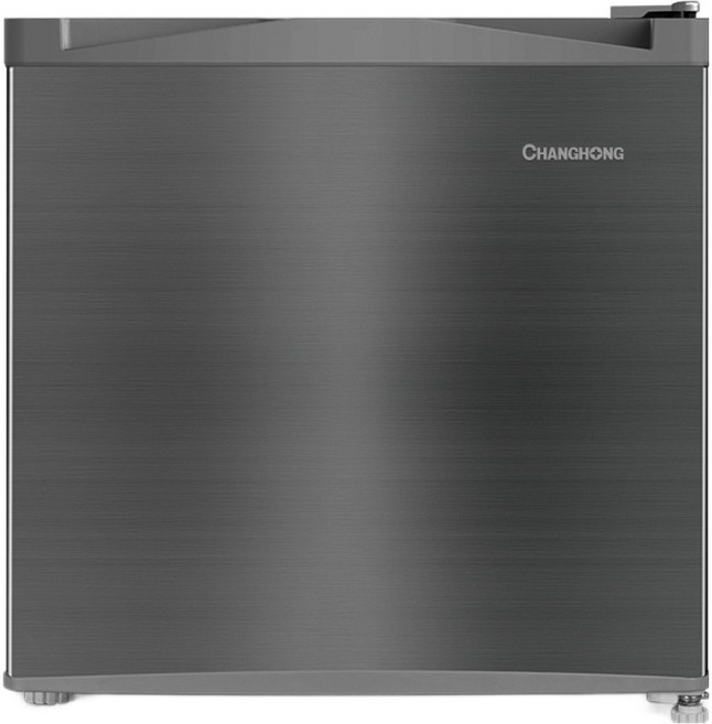 창홍 저소음 1도어 미니 냉장고 46L, 메탈 실버, HR046MSL0-D1IO