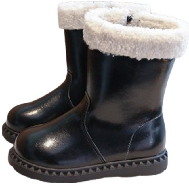 꼬꼬마슈 뽀글이 미들 방한 부츠 KD3782